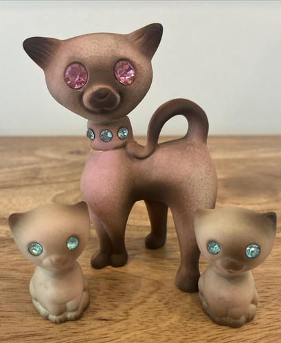 Vintage siamese cat mini - siamese,